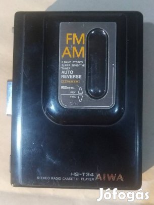 Hibás,javitásra,Aiwa oda-vissza játszó rádiós walkman!