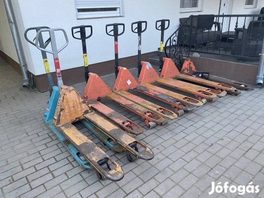 Hibás rossz raklapemelő béka keresek!!!