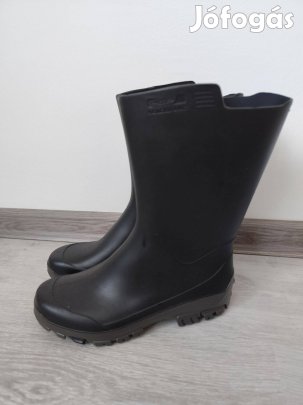 Hibátlan Decathlon Solognac uniszex, fekete színű gumicsizma - 35-36