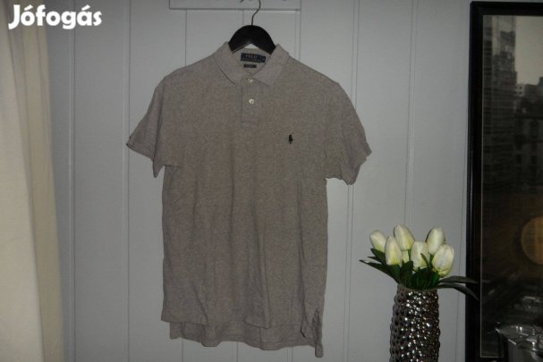 Hibátlan Ralph Lauren pamut galléros póló M méret