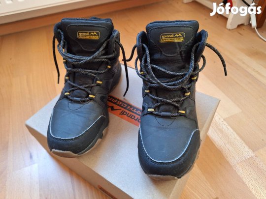 Hibátlan Sprandi Earth Gear gyerek téli magasszárú cipő, bakancs 38-as