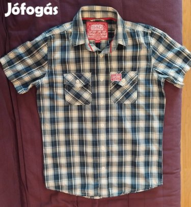 Hibátlan Superdry rövid ujjú ing gyerek XL férfi S M méret