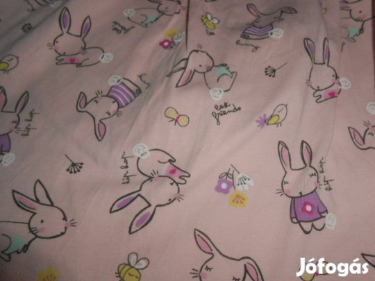 Hibátlan, 1x viselt nyuszis kislány ruha akár Húsvétra - 6-7 év, 122