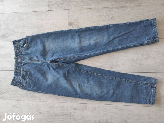 Hibátlan, csinos Mom fit szabású farmer nadrág - 146, 10-11 év