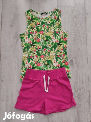 Hibátlan dzsungel mintás George ujjatlan póló, felső - 8-9 év, 128-135