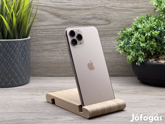 Hibátlan iPhone 11 Pro Gold 64GB 2 ÉV Garanciával 90%
