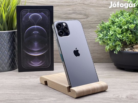 Hibátlan iPhone 12 Pro Graphite 128GB 2 ÉV Garanciával 90%