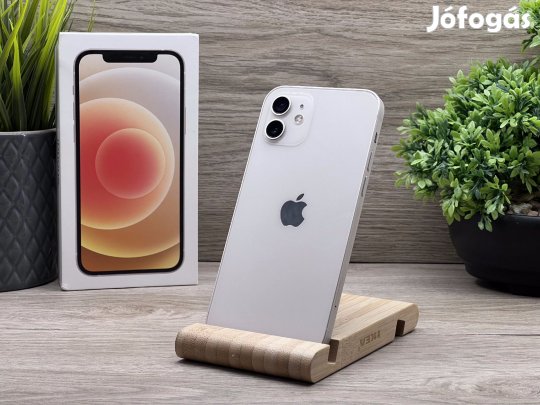 Hibátlan iPhone 12 White 256GB 2 ÉV Garanciával 100%