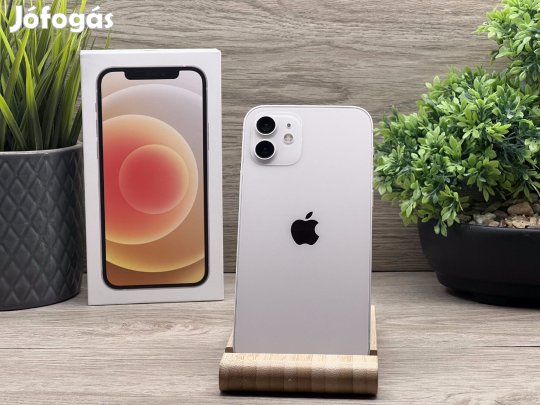 Hibátlan iPhone 12 White 64GB 2 ÉV Garanciával 100%
