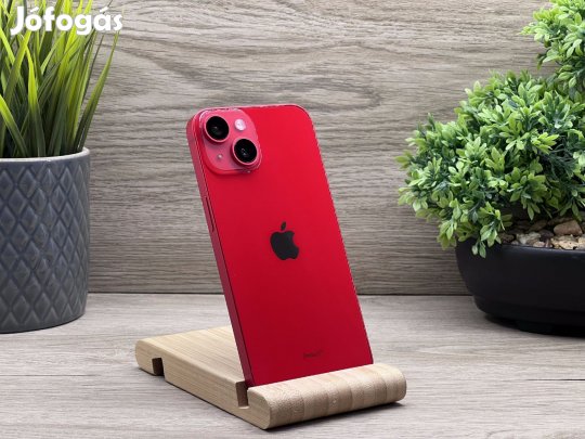 Hibátlan iPhone 14 Red 128gbGB 2 ÉV Garanciával 100%