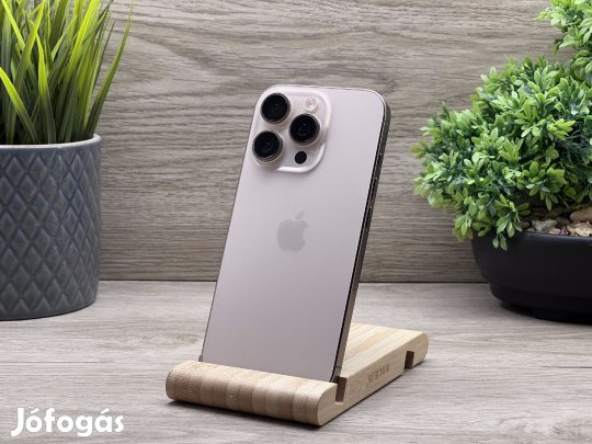 Hibátlan iPhone 16 Pro Desert Titanium 256GB 2 ÉV Garanciával 92%