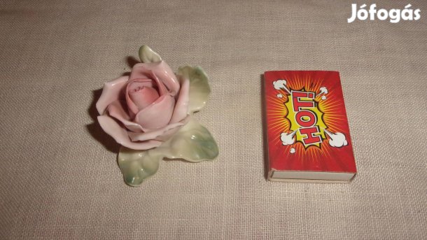 Hibátlan régi Német porcelán rózsa