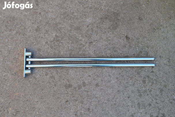 Hibátlan új állapot Krómozott lengő törölközőszárító 60 cm