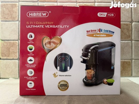 Hibrew H2B 5in1 multikapszulás kávéfőző (fekete)