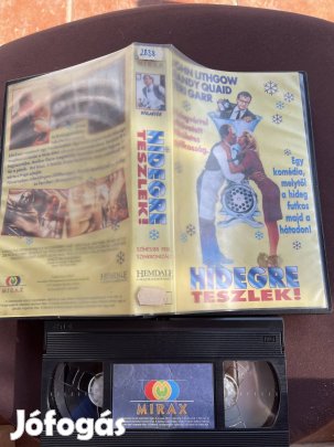 Hidegre teszlek vigjáték vhs 