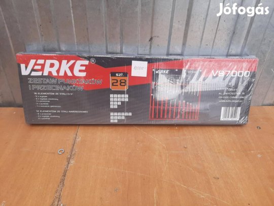 Hidegvágó és kiütő készlet 28db-os