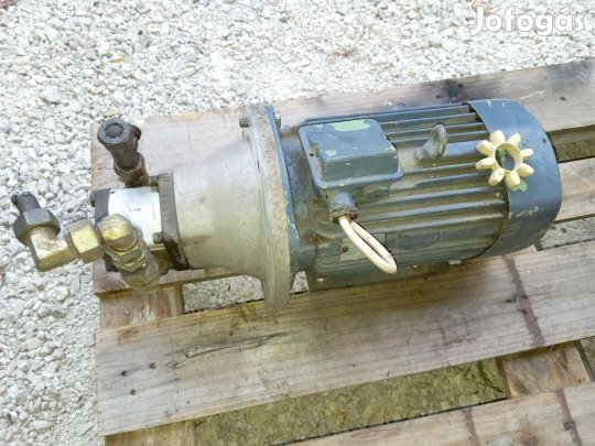 Hidraulika Szivattyú (3,5kW Motor + 11ccm Szivattyú + Új Kuplung)