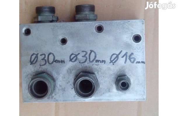 Hidraulika elosztó tömb