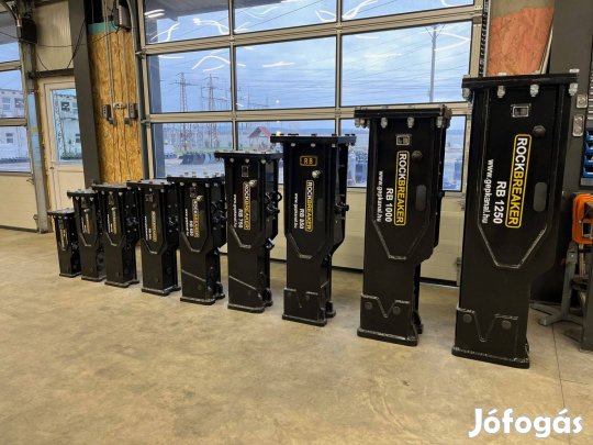 Hidraulikus bontókalapács, törőfej, RB1250