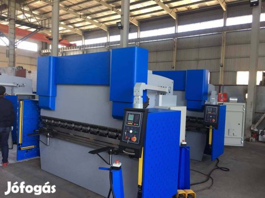 Hidraulikus élhajlító gép, lemezhajlító, 2500mm 50t Új! NC vezérlés, R