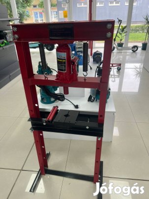 Hidraulikus műhelyprés 12 tonnás