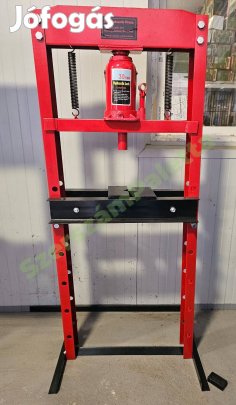 Hidraulikus műhelyprés 30 tonnás Állványos
