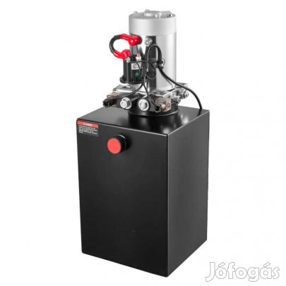 Hidraulikus szivattyú 12V DC, 20 L tartály  kettős működésű,…