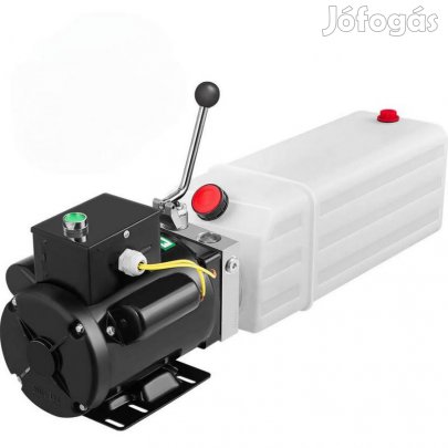 Hidraulikus szivattyú 220V AC, 6 L tartály  egyszeres