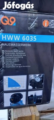 Hidrofor elektronikus vezérléssel 3200L/h vízhozammal házi vízmű