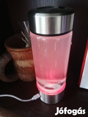 Hidrogén vizes palack generátor, 430 ml oz kapacitású hordozható