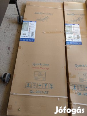 Hidromasszázs zuhanykabin új komplett