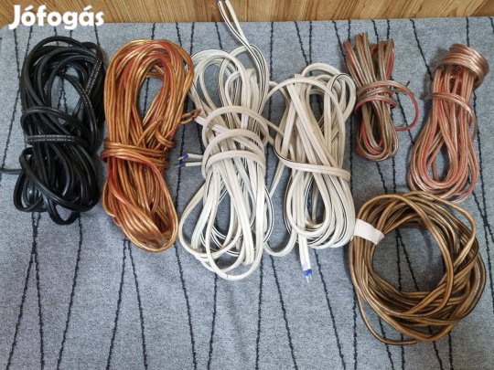 Hifi hangszóró kábel csomag