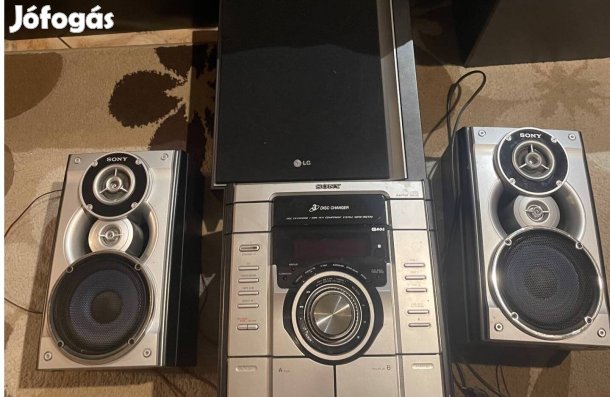 Hifi szett, LG mélynomóval