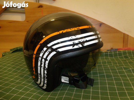 Highway 68 nyitott napszemüveges bukósisak L méret 58cm hibátlan sisak