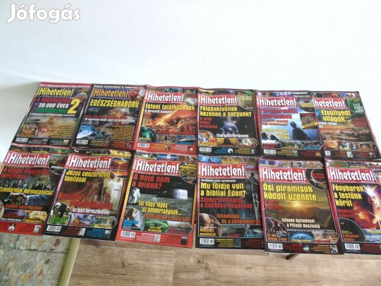 Hihetetlen magazinok, újságok eladók Veszprémben