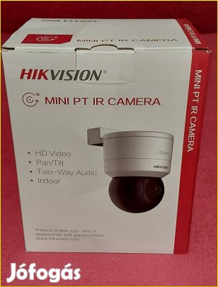 Hikvision DS 2De1C200IW D3W 2MP Mini IP PT Dómkamera Wifi, Hang