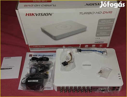 Hikvision DS 7116Hghi K1 16db Analóg DVR vagy 18db 5MP IP Nvr