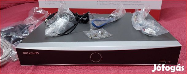 Hikvision DS 7608Nxi K1, 8 csatornás IP Nvr, Acusense