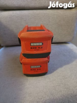 Hilti 22v 5.2 ah akkumulátor 