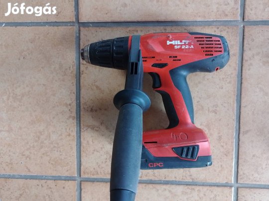Hilti SF 22A 3 Sebesség,+ új Oldalmarkolat