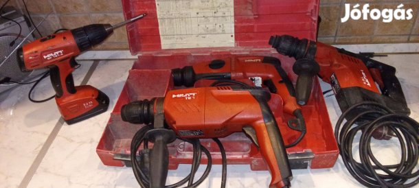 Hilti TE1 Ütvefúró (Nem Sima Fúró,Nem Vésőgép,Nincs Koffer Hozzá)23000