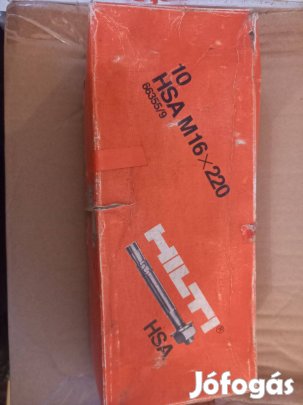 Hilti beton dűbel csavarok eredeti dobozukban 10db újak