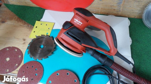 Hilti excentrikus körcsiszoló polírozó fordszab. dupla tengely 150 mm