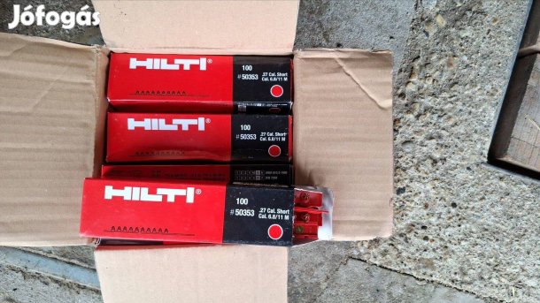 Hilti lőpatron több típushoz is jó