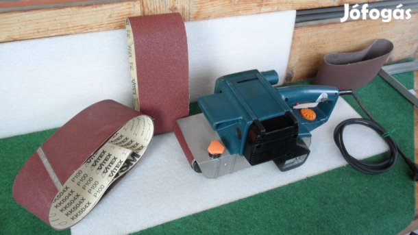 Hilti szalagcsiszoló Bosch papírral 10 cm fa csiszoló ipari új áll