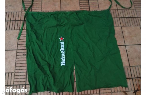 Hímzett Heineken kötény