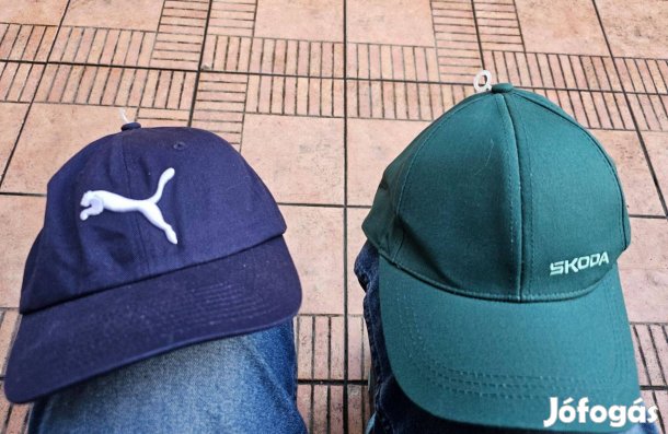 Hímzett Skoda sapka hímzett Puma sapka baseballsapka 2db