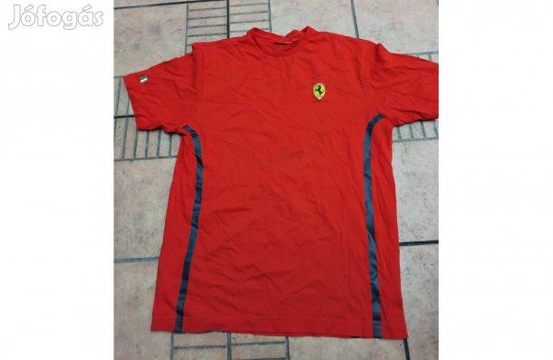 Hímzett eredeti Ferrari trikó XL