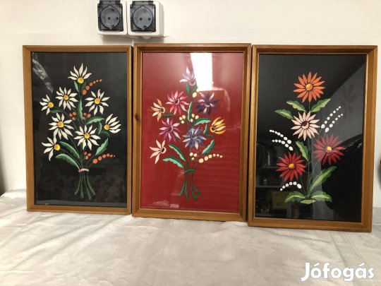 Hímzett faliképek eledók