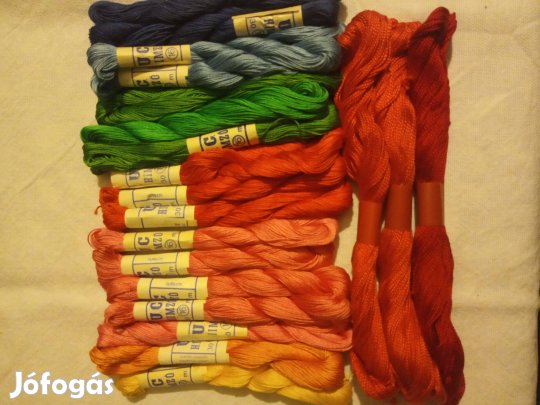 Hímzőfonál eladó